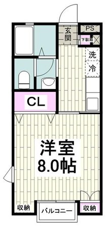 フォレストメゾンの物件間取画像